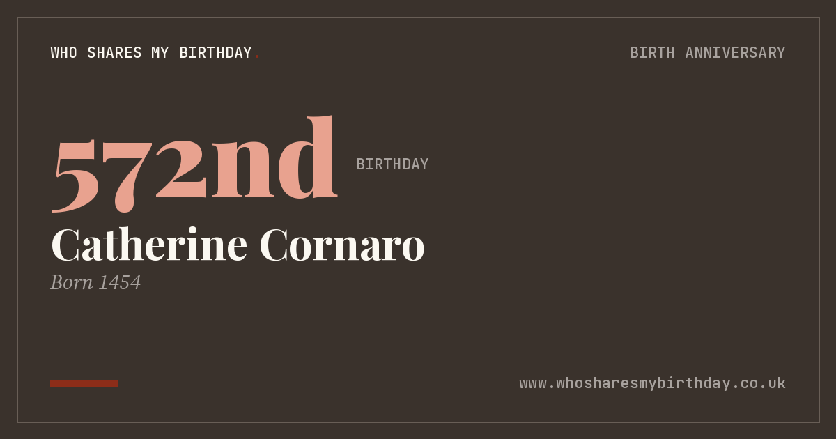 Catherine Cornaro