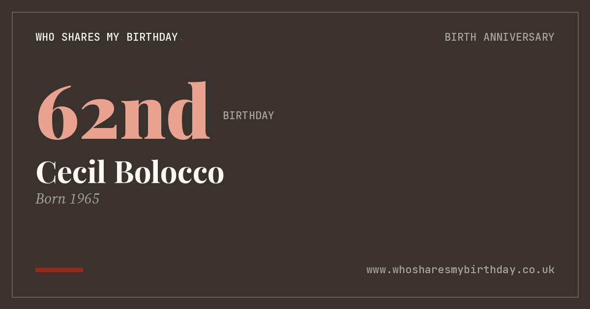 Cecil Bolocco