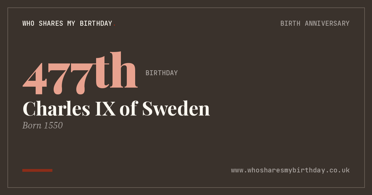 Charles IX of Sweden