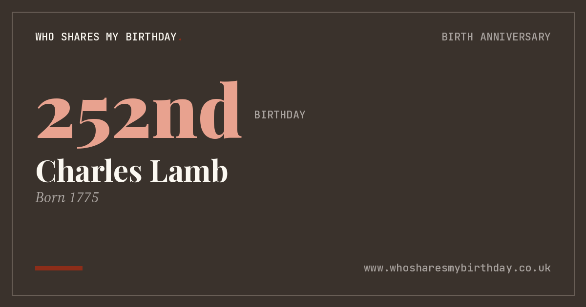 Charles Lamb