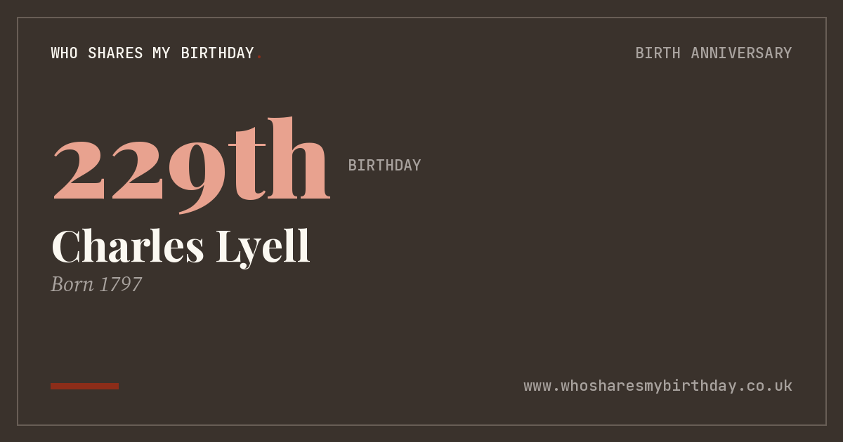 Charles Lyell
