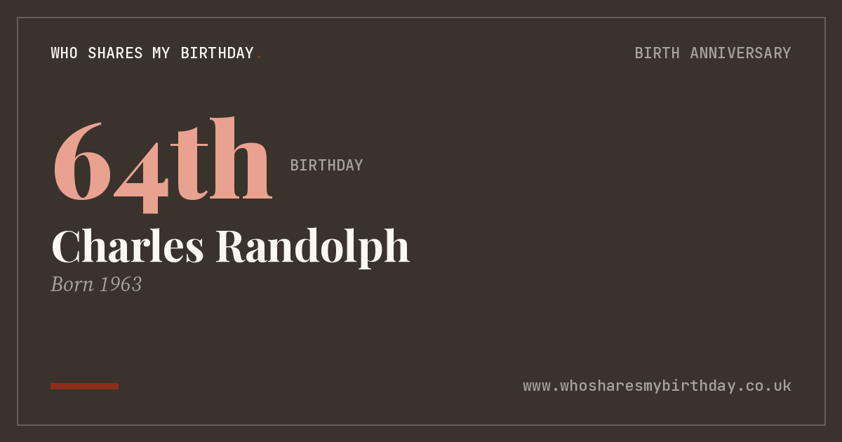 Charles Randolph