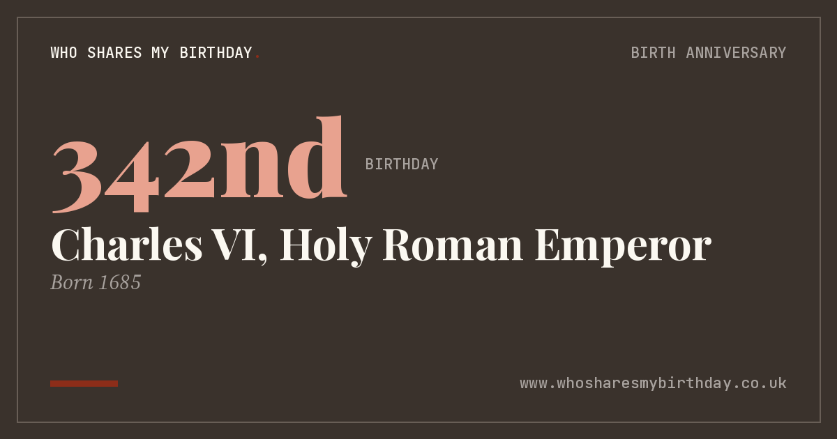 Charles VI, Holy Roman Emperor