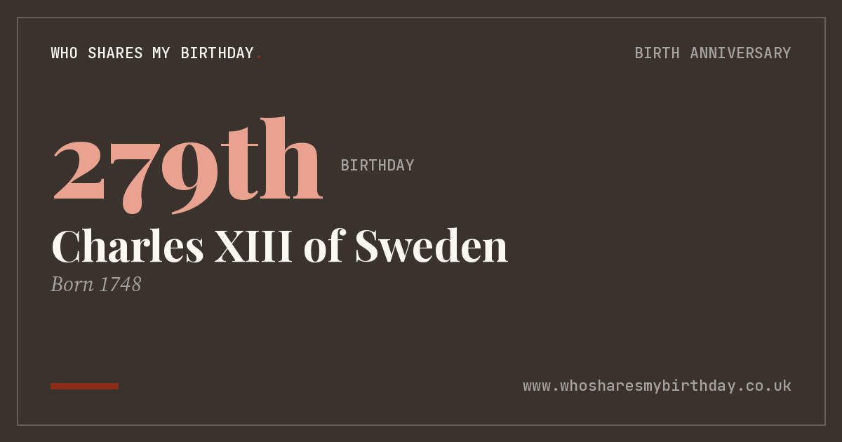 Charles XIII of Sweden