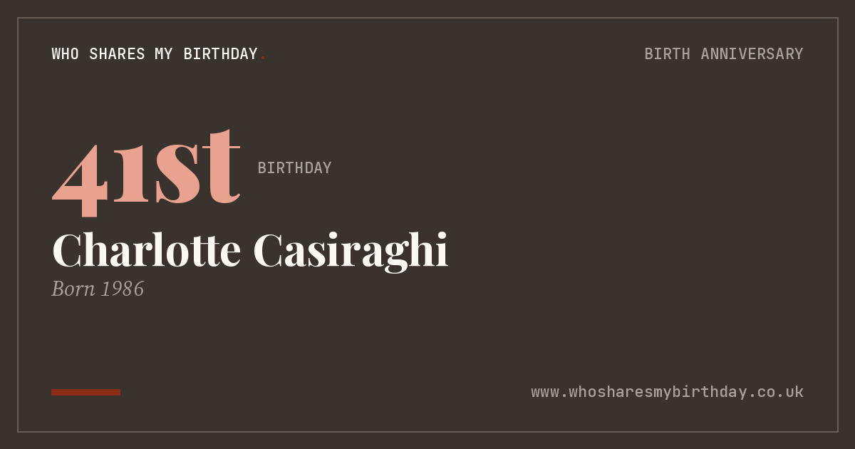 Charlotte Casiraghi