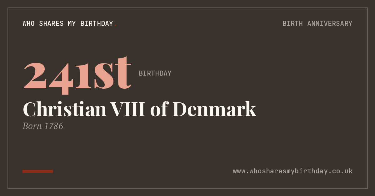 Christian VIII of Denmark