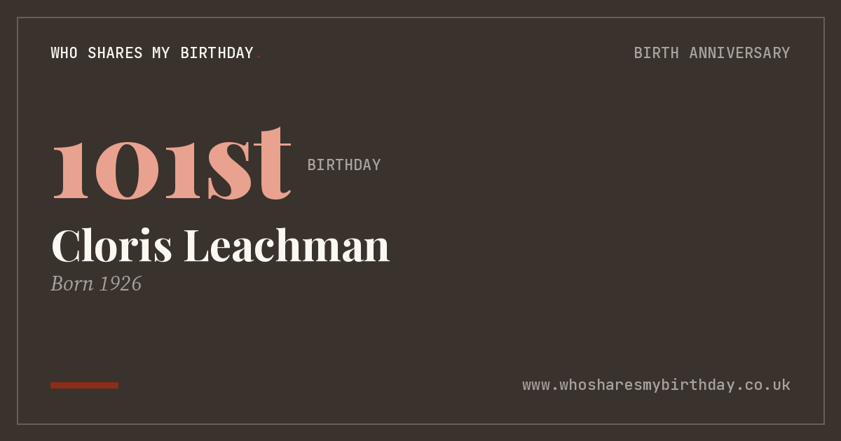 Cloris Leachman