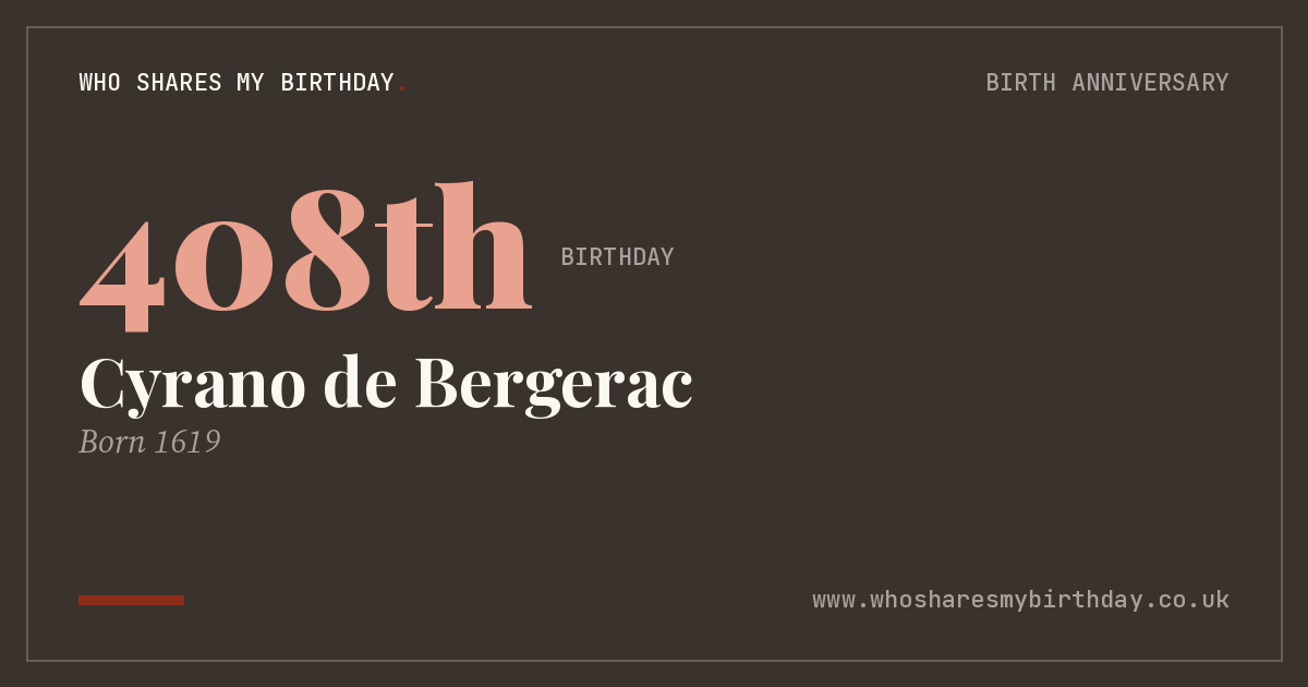Cyrano de Bergerac
