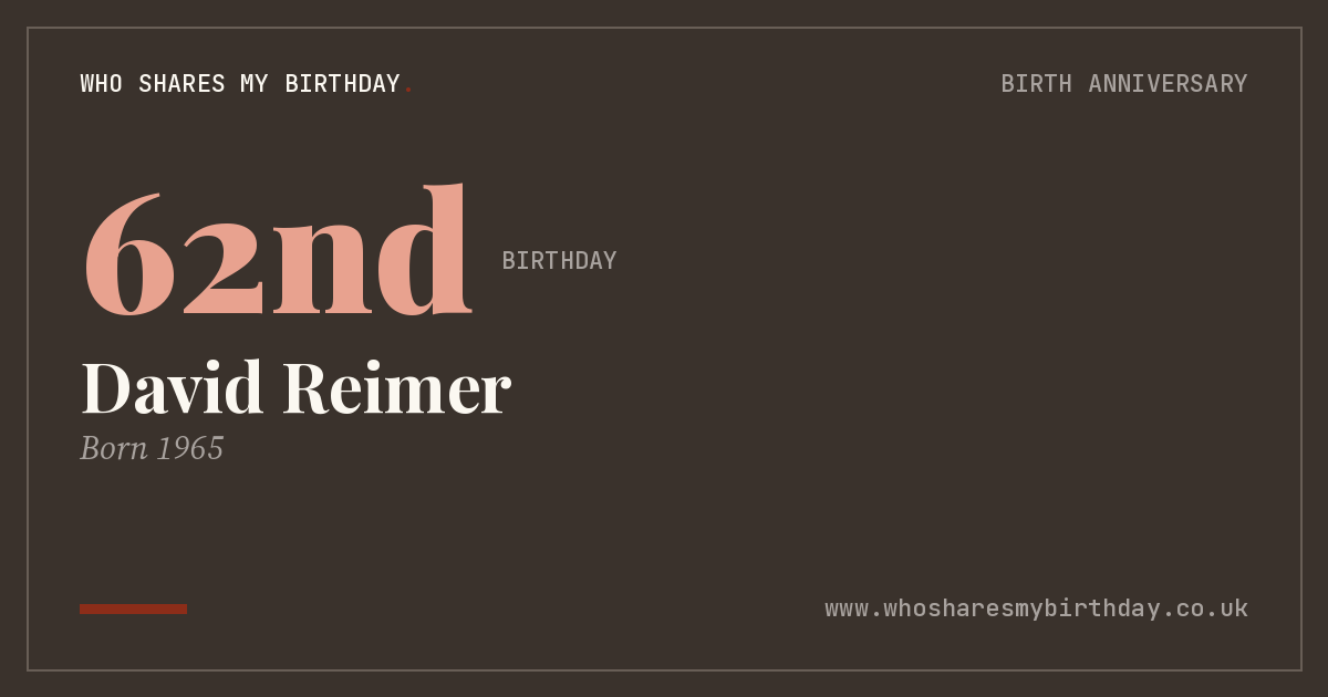 David Reimer
