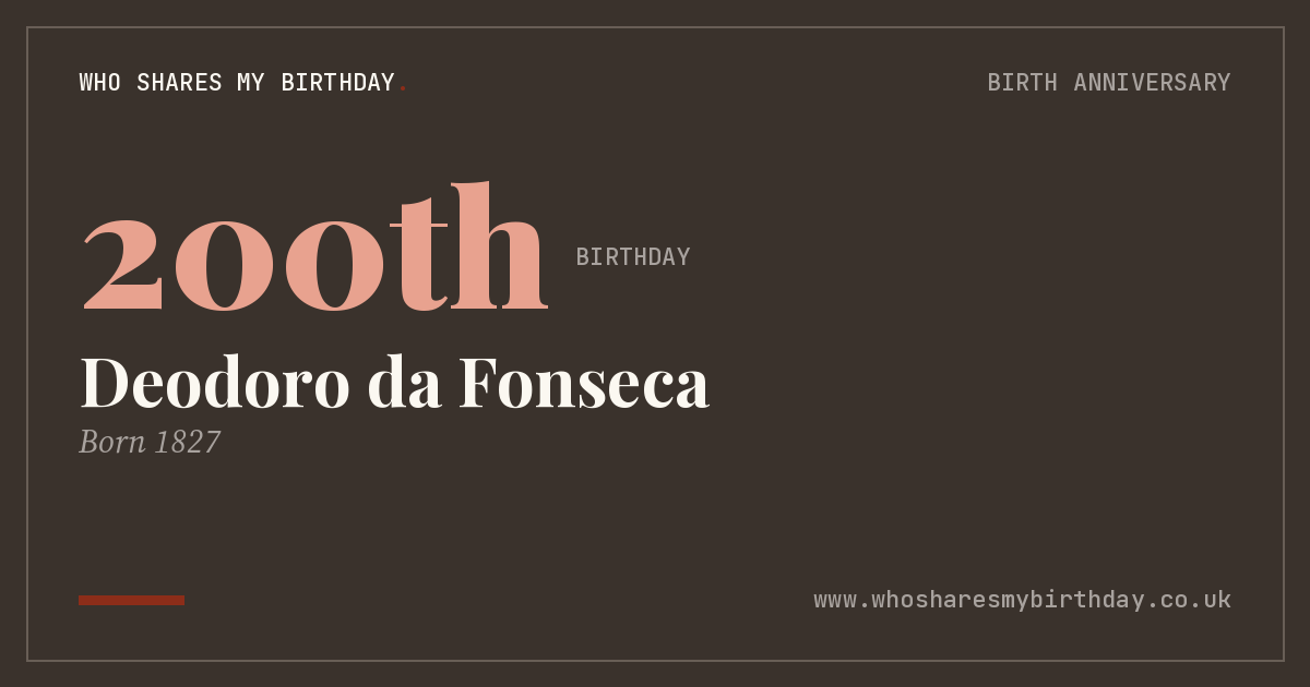 Deodoro da Fonseca