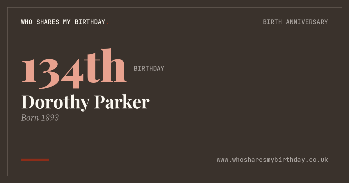 Dorothy Parker