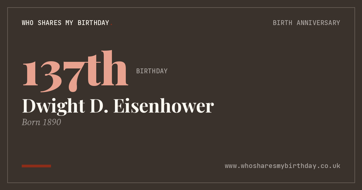 Dwight D. Eisenhower