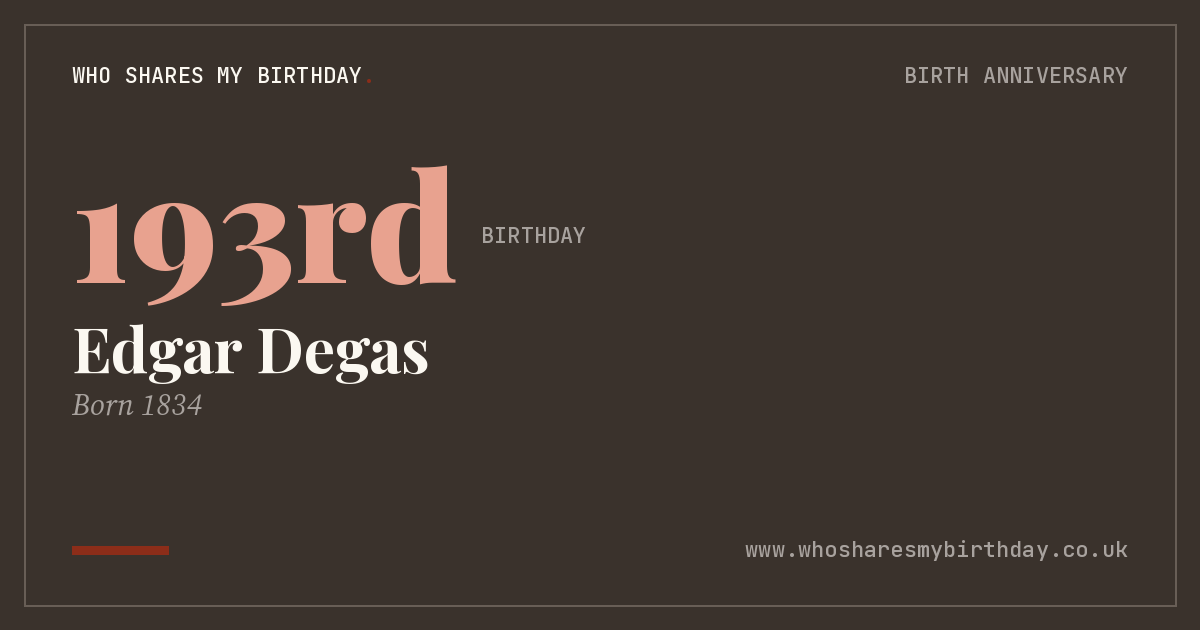 Edgar Degas