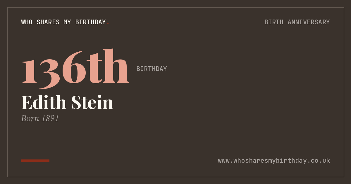 Edith Stein