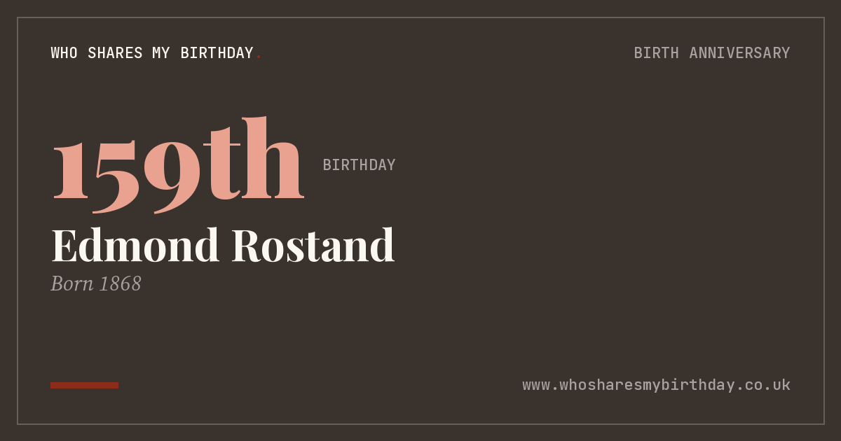 Edmond Rostand