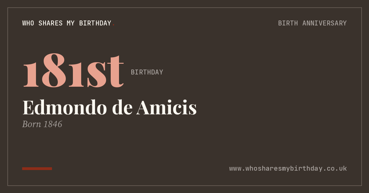 Edmondo de Amicis