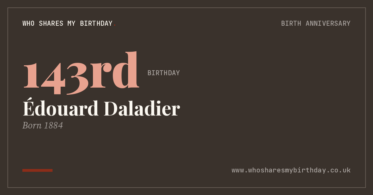 Édouard Daladier