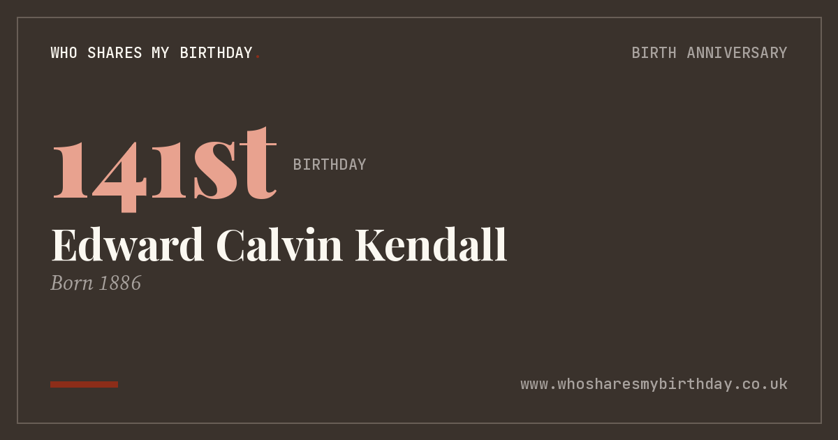 Edward Calvin Kendall