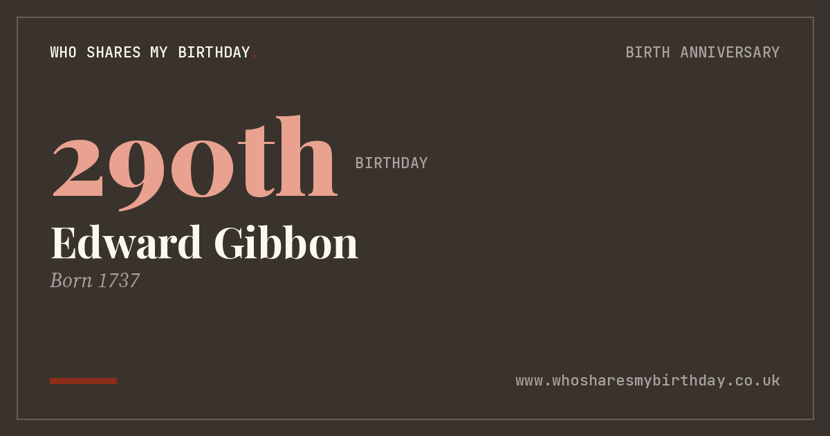 Edward Gibbon
