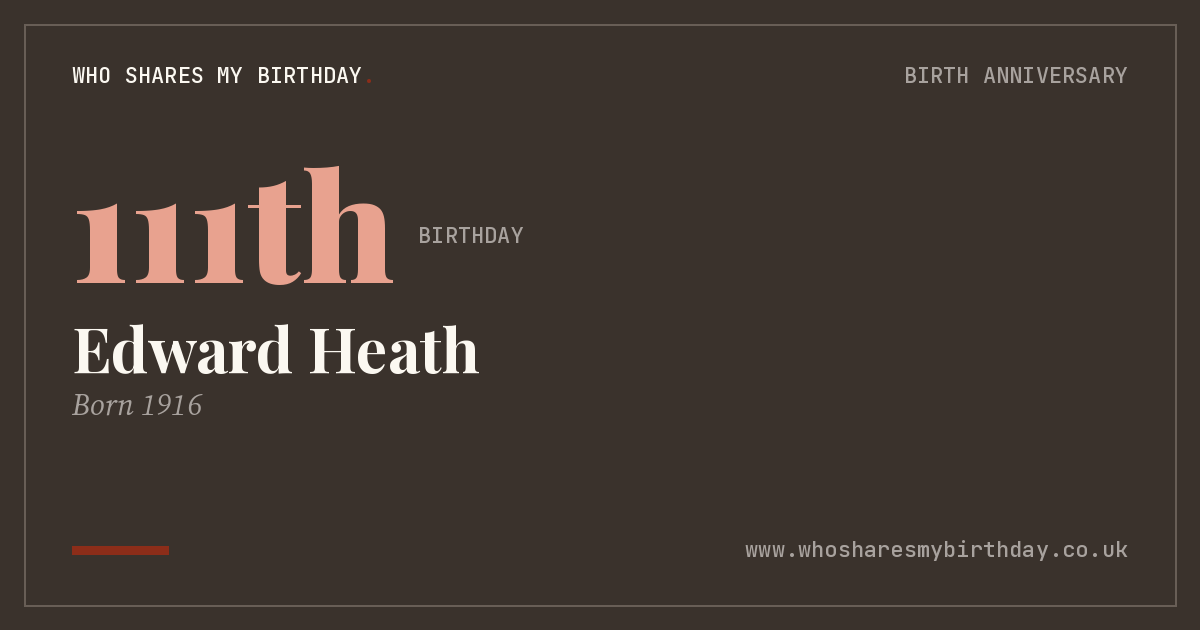 Edward Heath