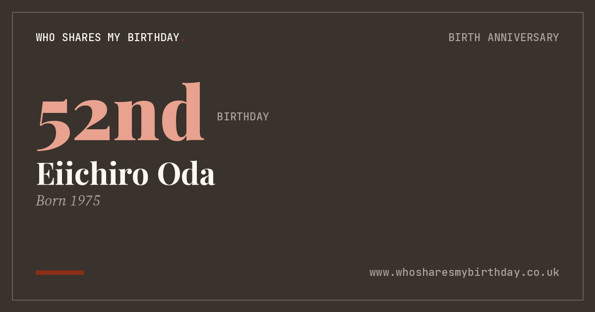 Eiichiro Oda
