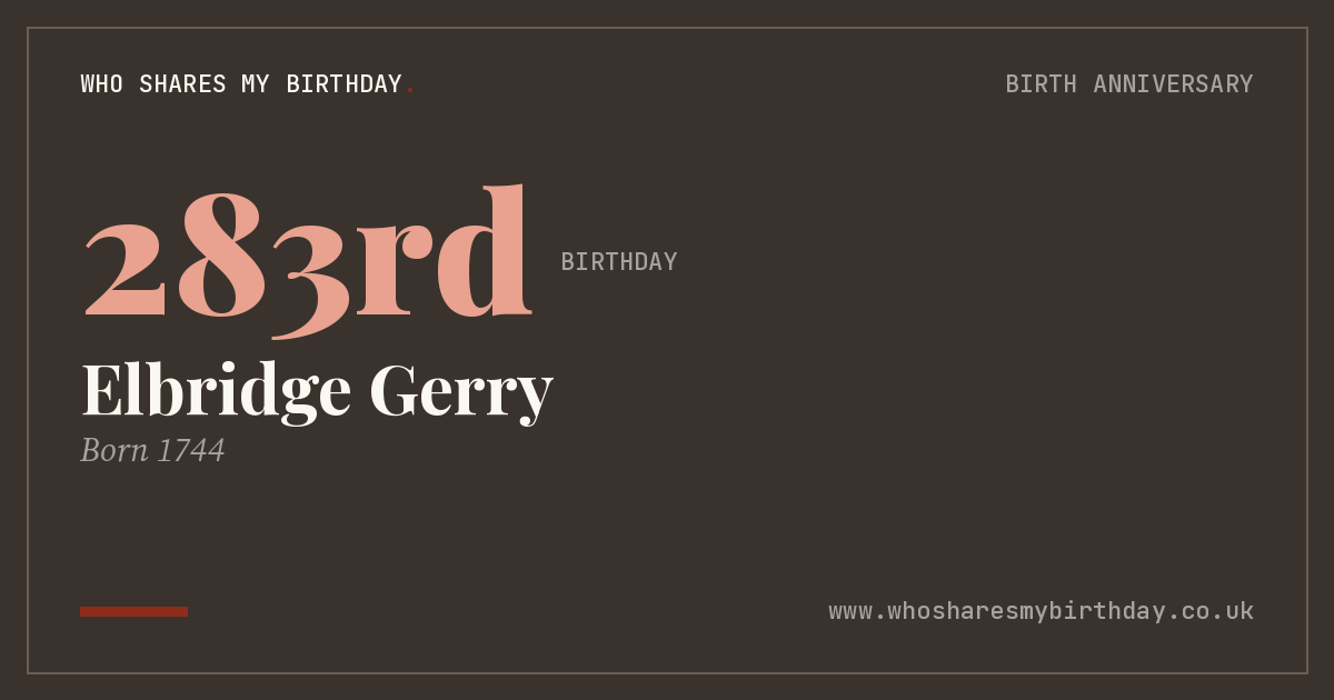 Elbridge Gerry