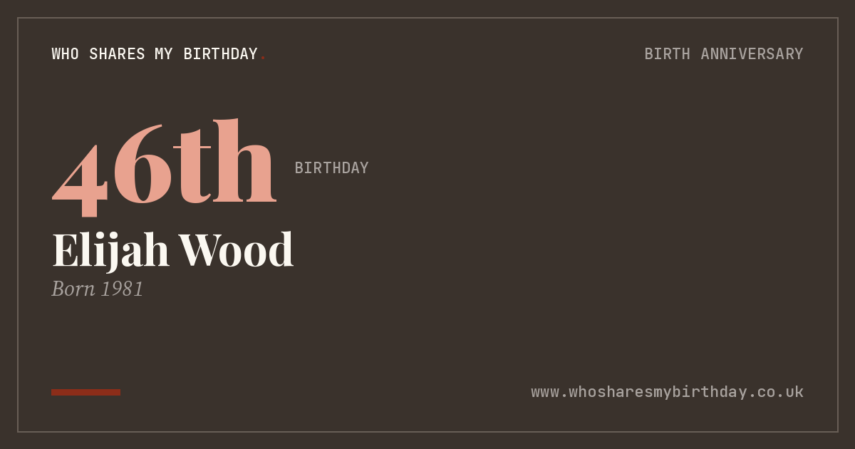 Elijah Wood