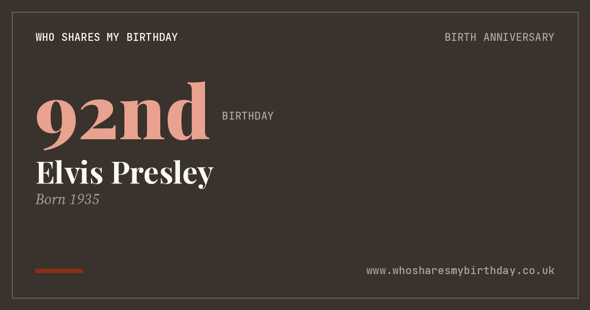 Elvis Presley