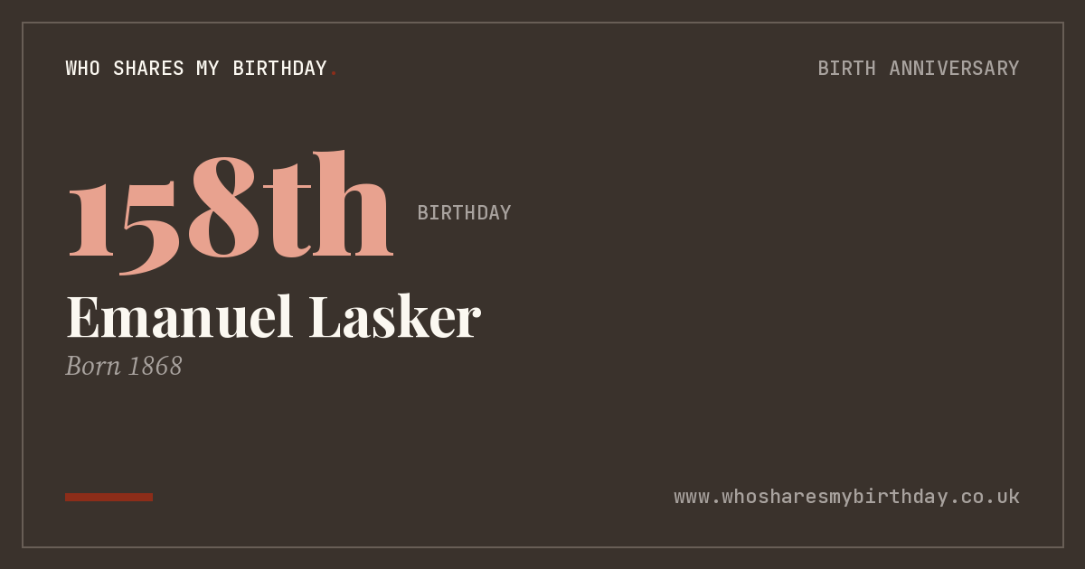 Emanuel Lasker