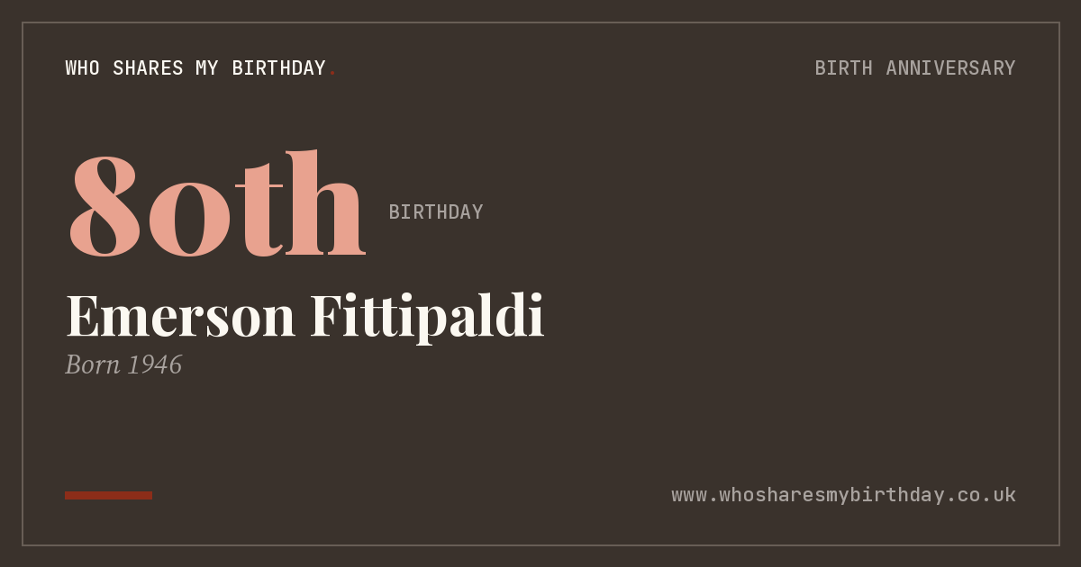 Emerson Fittipaldi