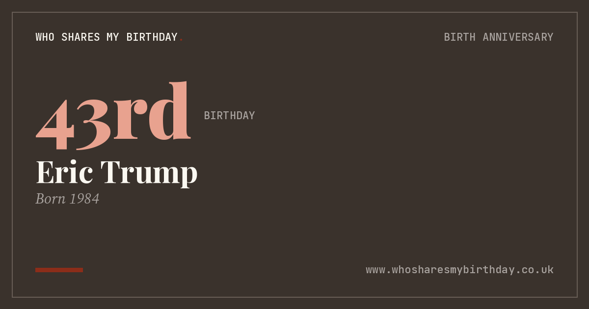 Eric Trump