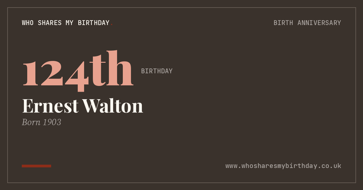 Ernest Walton