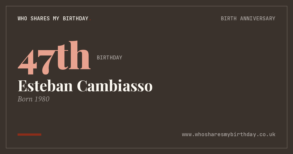 Esteban Cambiasso