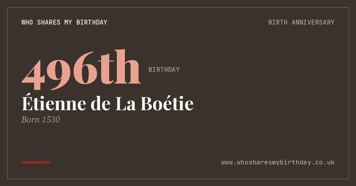 Étienne de La Boétie