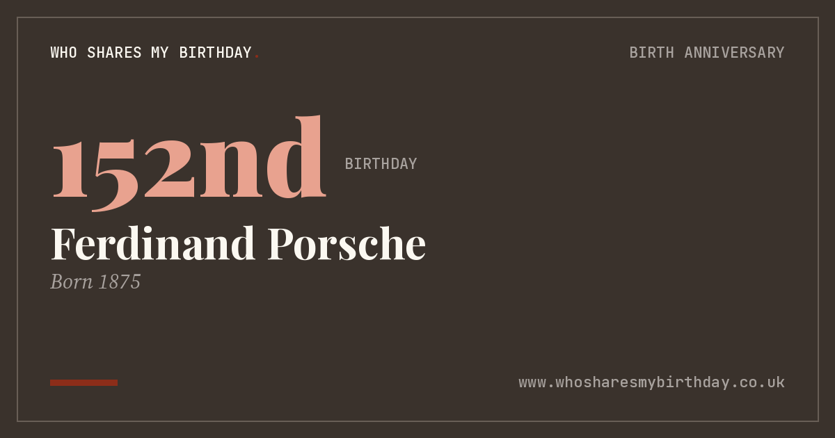 Ferdinand Porsche