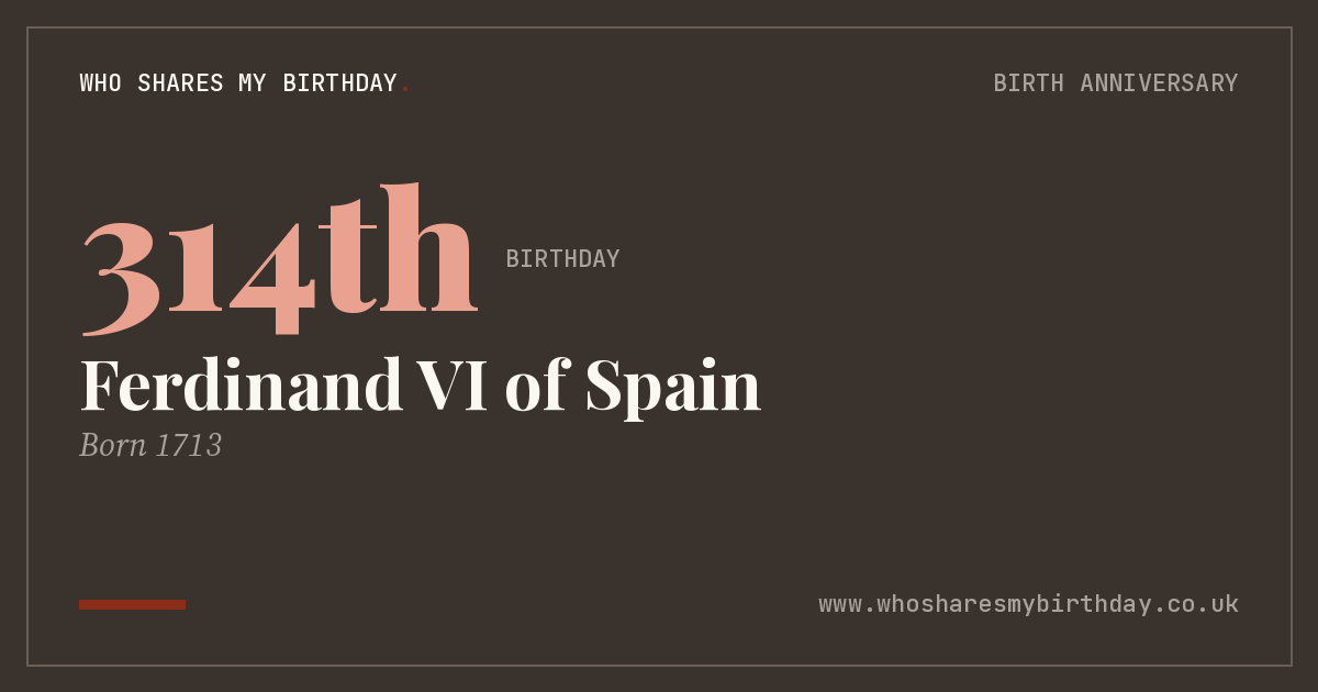 Ferdinand VI of Spain