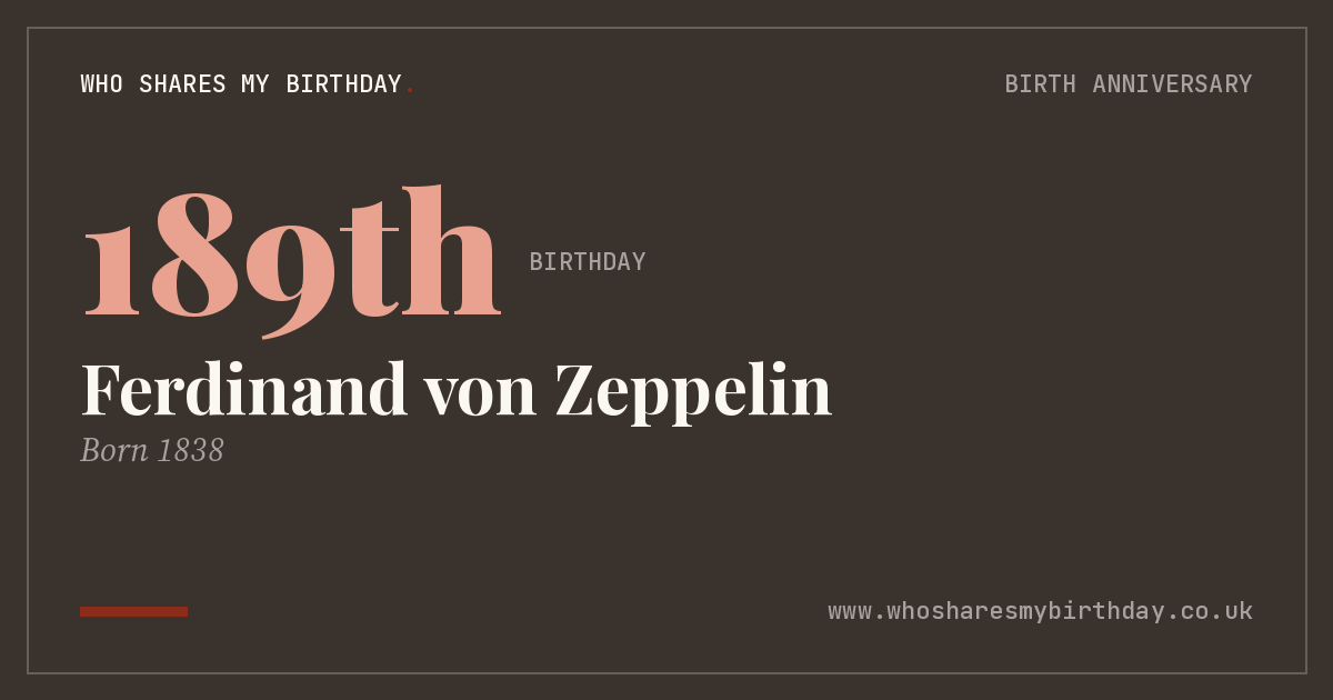 Ferdinand von Zeppelin