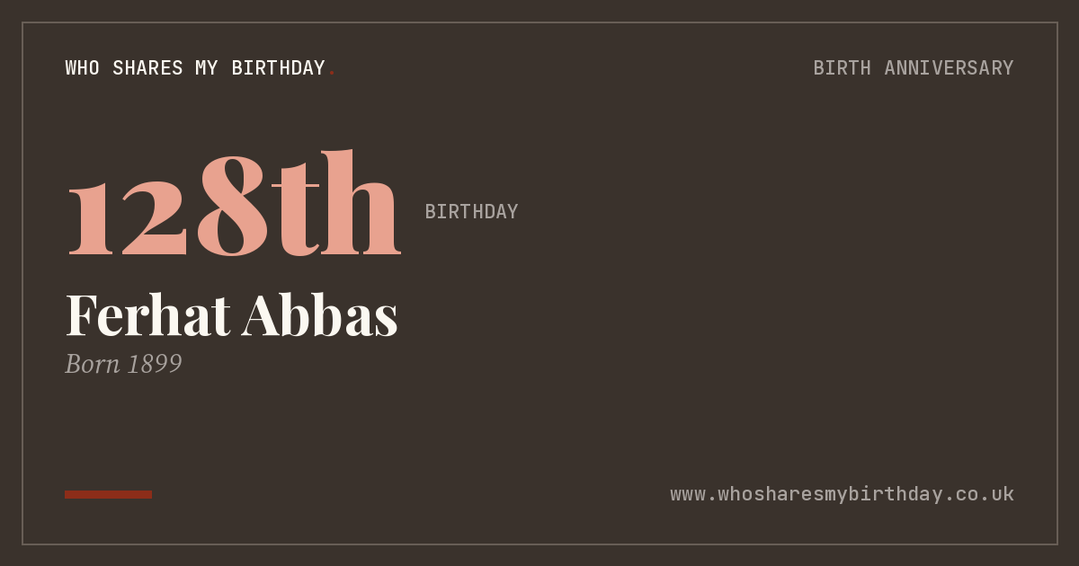 Ferhat Abbas