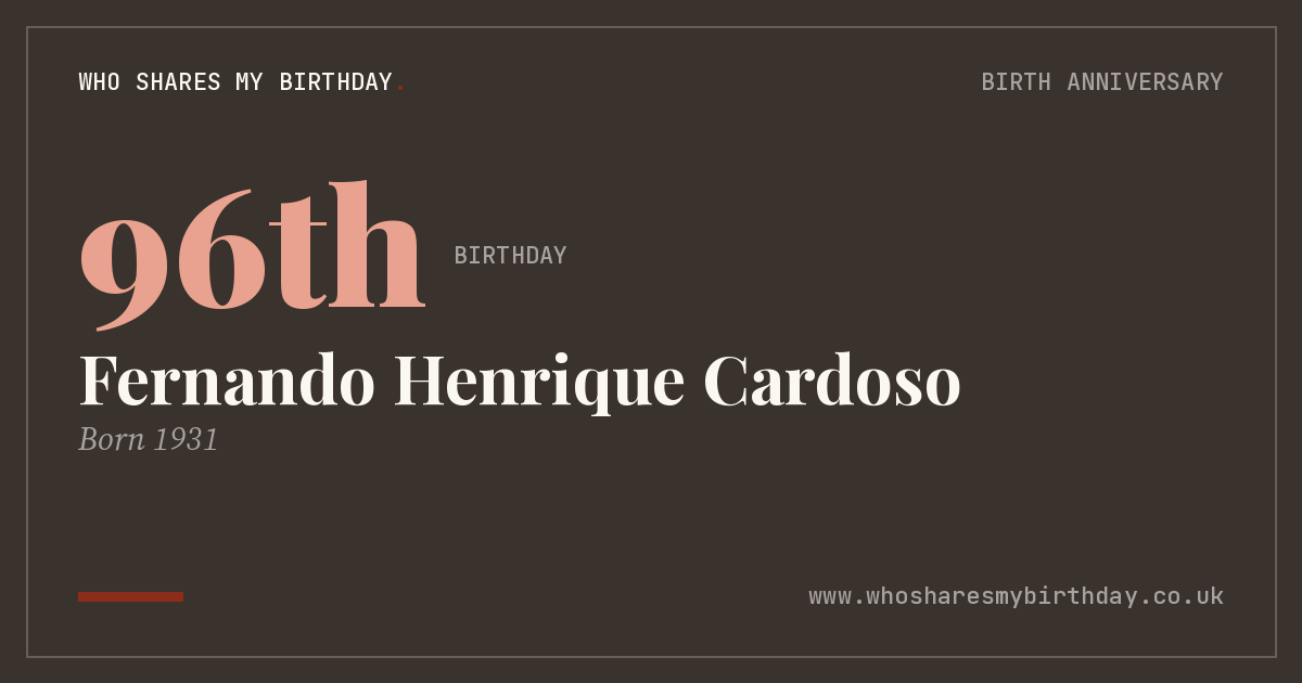 Fernando Henrique Cardoso