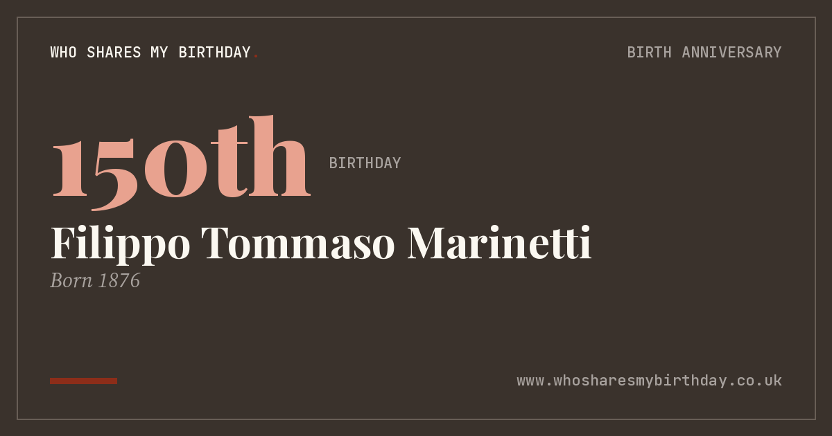 Filippo Tommaso Marinetti