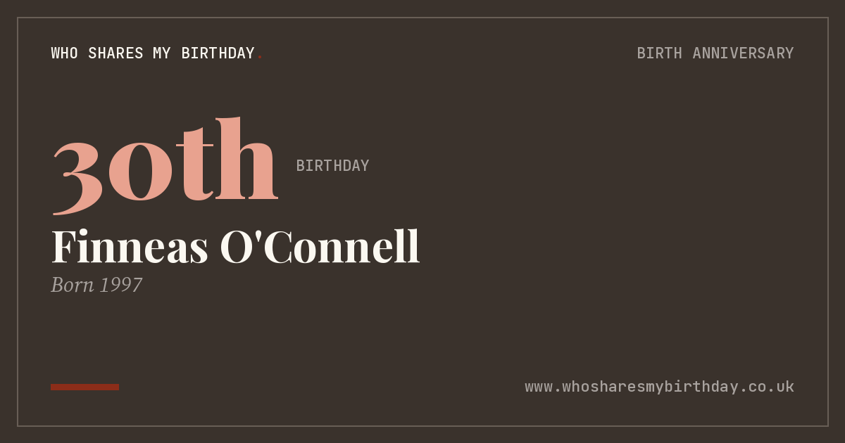 Finneas O'Connell