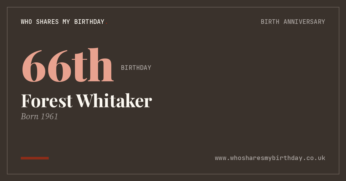 Forest Whitaker