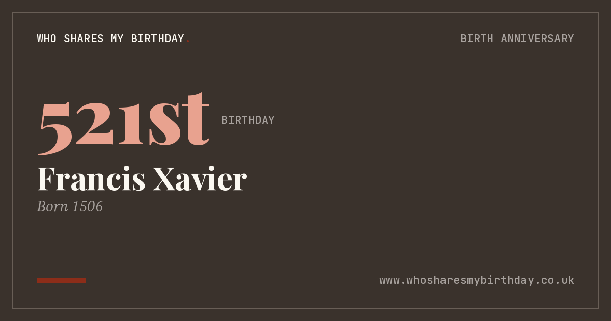 Francis Xavier