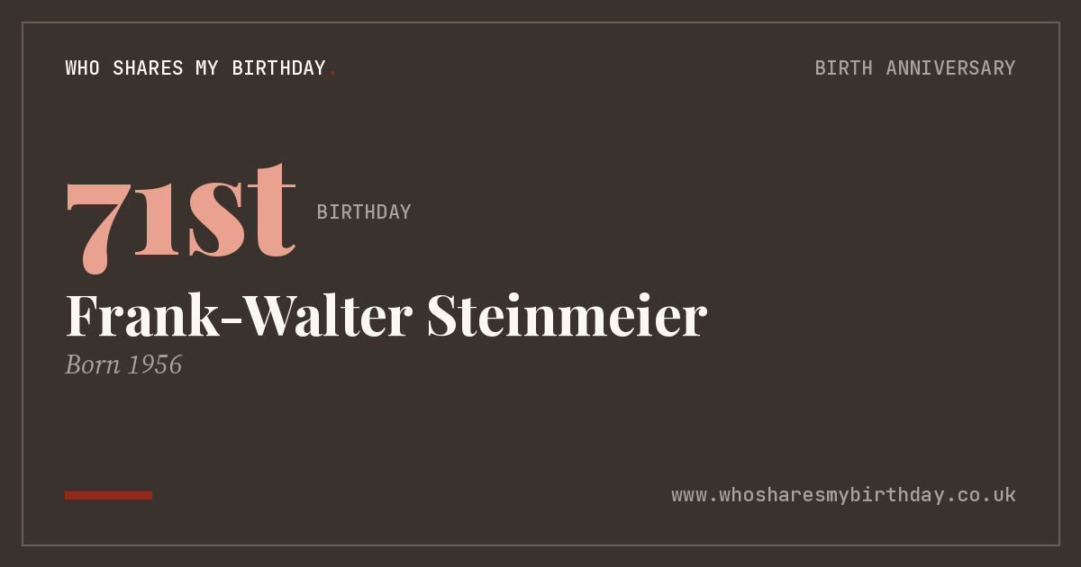 Frank-Walter Steinmeier