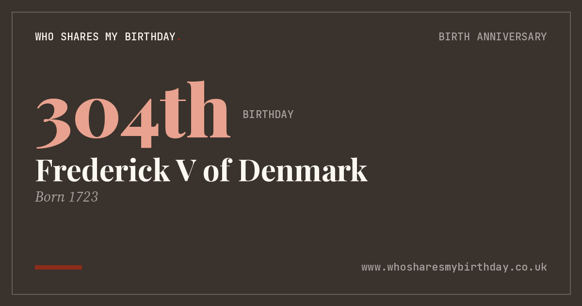 Frederick V of Denmark