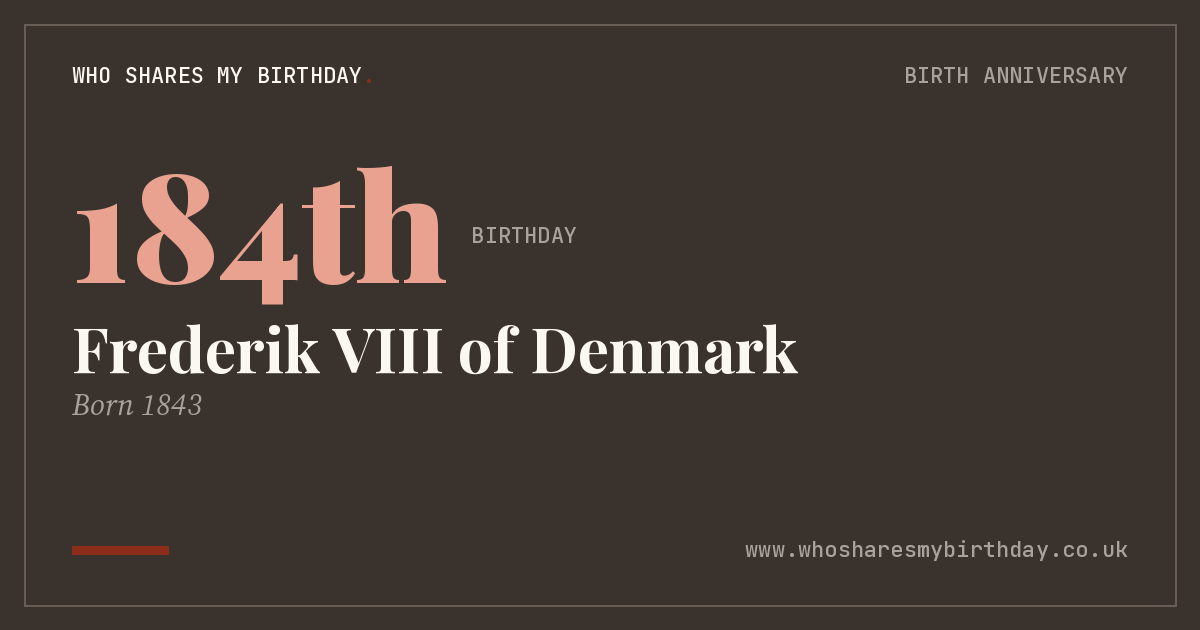 Frederik VIII of Denmark