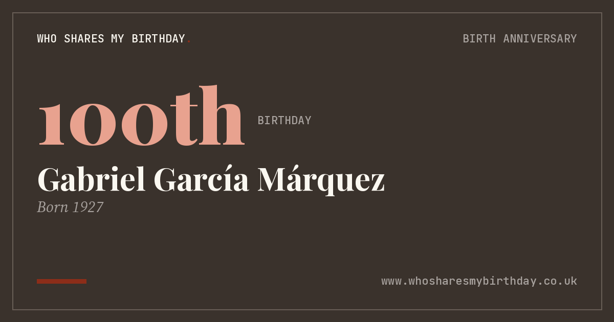 Gabriel García Márquez