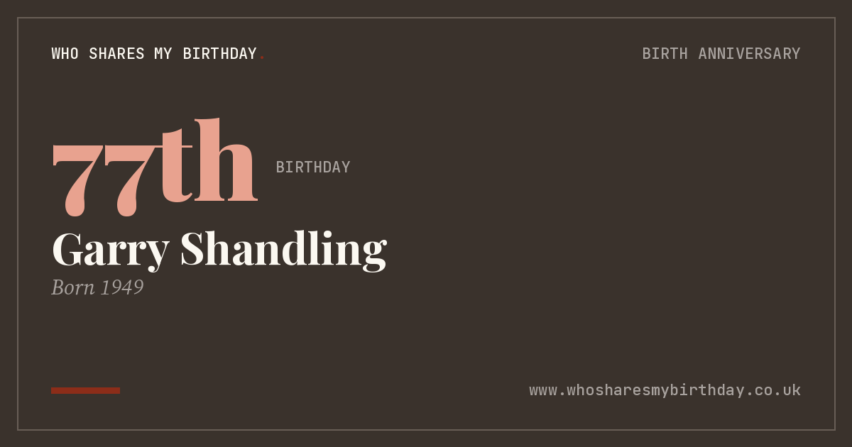 Garry Shandling