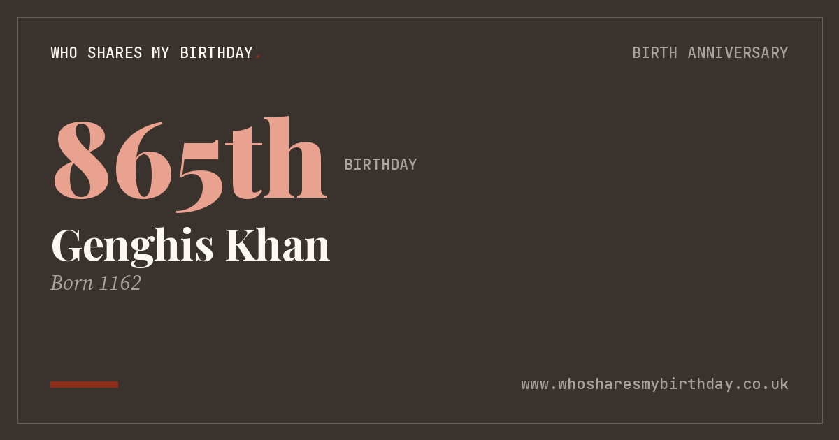 Genghis Khan