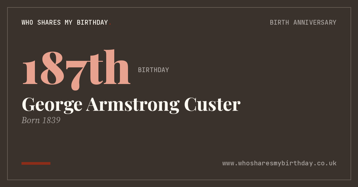George Armstrong Custer